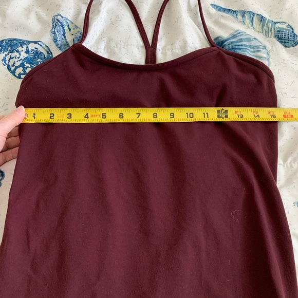 EUC Lululemon Athletica Power Y Tank Top size 10 - Picture 2 of 8